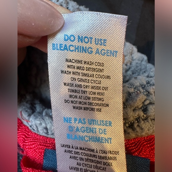 Pekkle plaid front pocket hooded kids robe housecoat loungewear belt cabincore - Picture 2 of 6